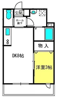 パークメゾン表参道【1階】の間取り