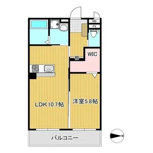 グランデ志戸部【1階】の間取り