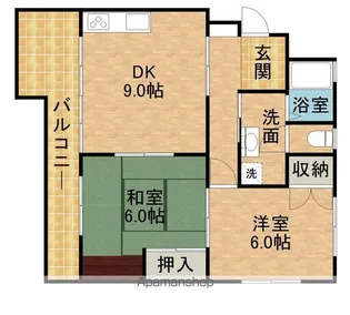 カーサコンフォートI【1階】の間取り