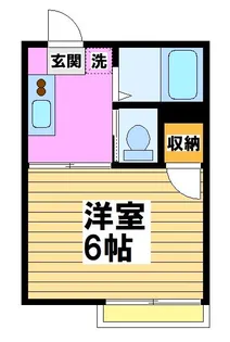 GSハイツ【1階】の間取り
