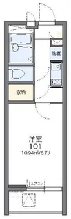 レオネクスト桜坂【1階】の間取り