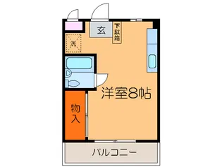 安田ビル【4階】の間取り
