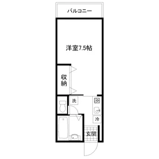 ニュー中町ハイツ【1階】の間取り