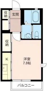 カーサエスポア【2階】の間取り