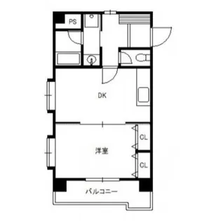 福岡県福岡市中央区今川1【マンション】の間取り