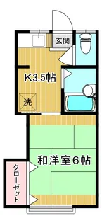 ラネージュ【2階】の間取り