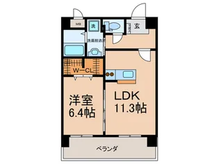 プレミール ベガ【4階】の間取り