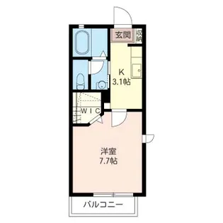 VISAGE 1【2階】の間取り