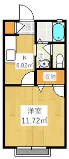 積水ハウスシャーメゾン メゾン・ド・東白楽【2階】の間取り