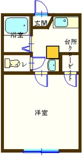 アネックスさかえ【1階】の間取り