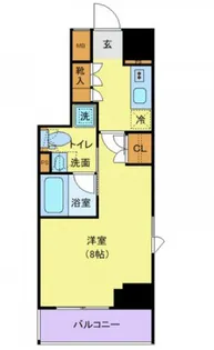 プレール・ドゥーク神楽坂【7階】の間取り
