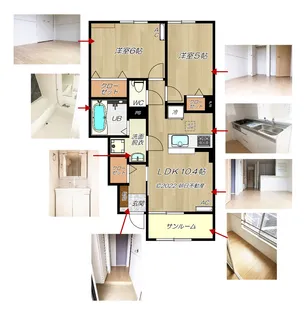 Boscato(ボスカート)E・IV棟【1階】の間取り