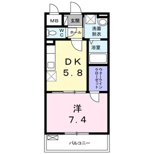 和ハウスII【3階】の間取り