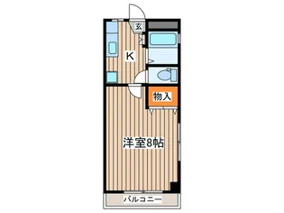 サニーコートMSIII号館【2階】の間取り