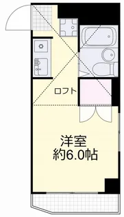 アップルハウス桑田【4階】の間取り