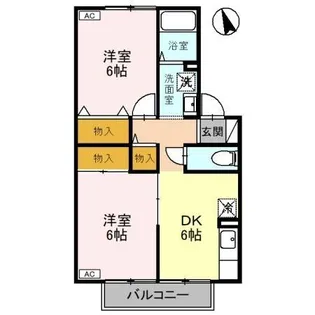 D-ROOM セジュールラムタラ A102【1階】の間取り