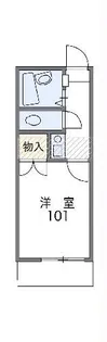 レオパレス川合B【1階】の間取り