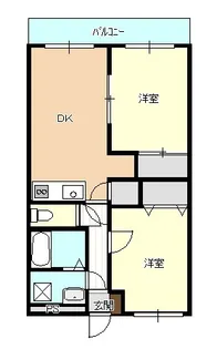 新潟県新発田市豊町4【マンション】の間取り