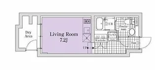 オーキッドレジデンス代々木 WESTの間取り