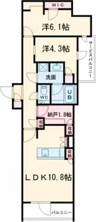 コンポジット渋谷初台の間取り