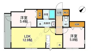 Arca材木座【1階】の間取り