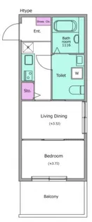 東京都世田谷区上北沢5【マンション】の間取り