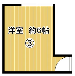 学園8丁目シェアハウス【2階】の間取り