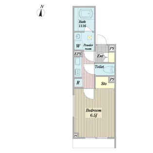フィオーレ西蒲田【2階】の間取り
