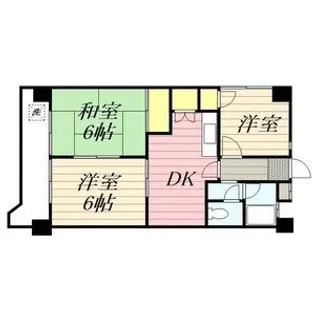 メゾンスガ【5階】の間取り