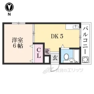 axメゾン【1階】の間取り