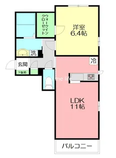 コンフォーザ鎌倉【2階】の間取り