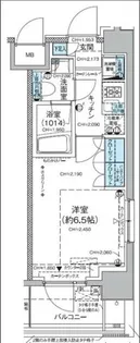 東京都大田区南蒲田2【マンション】の間取り