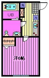 埼玉県さいたま市桜区西堀7【アパート】の間取り