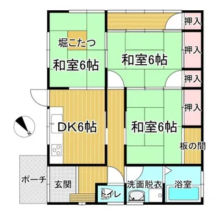 栃木県小山市大字神鳥谷【一戸建】の間取り