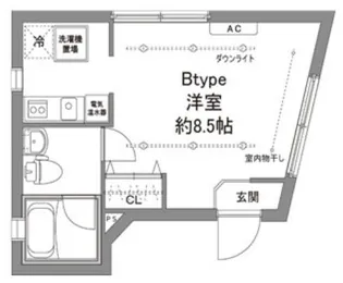 KAMIKITA TERRACE ーカミキタテラスー【3階】の間取り