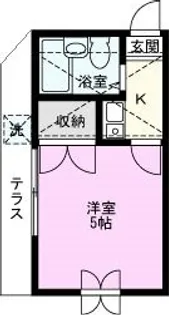 グリーンタウン【1階】の間取り