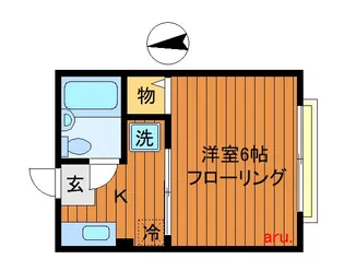 東京都三鷹市井の頭2【アパート】の間取り