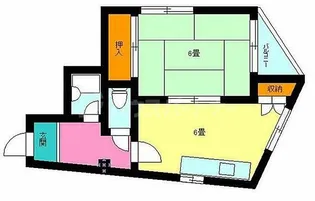 ハイツ福井屋【2階】の間取り