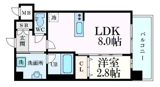TMレジデンス【5階】の間取り