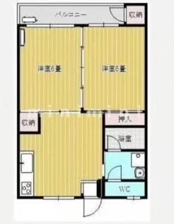 熊本県熊本市東区長嶺南1【アパート】の間取り