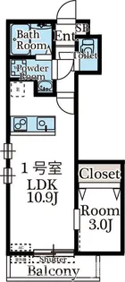 Eminence Court【1階】の間取り