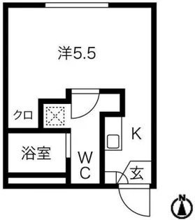 Buzz西新井【1階】の間取り