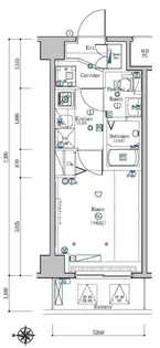 S-FORT川口並木【6階】の間取り