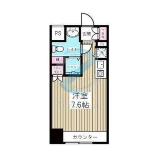 千葉県浦安市当代島1【マンション】の間取り