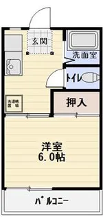 グリーンパレス【2階】の間取り