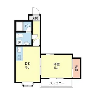 セザール自由が丘【2階】の間取り