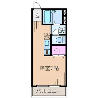 グレイスコート武蔵小杉【2階】の間取り