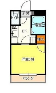 メゾン・ド・ベルプレII号館【5階】の間取り