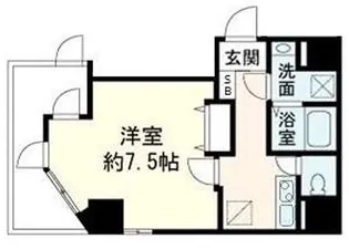 東京都荒川区西日暮里6【マンション】の間取り