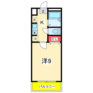 グランフォーレ浜浦【3階】の間取り